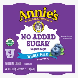 Annie's No Sugar Added Yogurt