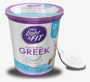 Plain Greek Yogurt - Light & Fit Yogurt, Greek, Nonfat, Vanilla - 5.3
