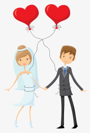 Zzz - Novio Y Novia De Boda Vector .png