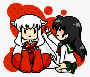 Inuyasha And Kagome - Cartoon