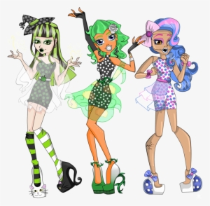 Dotdg Gal's By Misskitkatmadness On Deviantart Jpg - Monster High Dolly Buttons