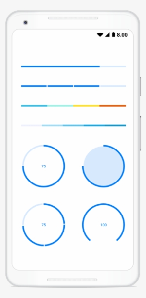 Customize The Angle Of The Circular Progress Bar - Circle