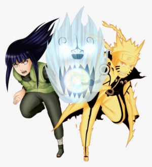 Naruto Anime Sharingan Rasengan Hinata - Naruto And Hinata Combo Jutsu