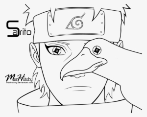 Shisui Uchiha With Crow Lineart By Marhutchy On Deviantart - Shisui Uchiha Coloring Page