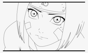Rin [naruto 345] By Metzlih On Deviantart - Line Art