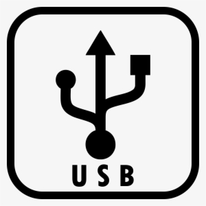 Usb Icon Png Download Hd Vector - Computer Hardware