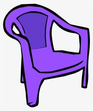 Image Purple Plastic Chair Png Club Penguin Wiki - Club Penguin Chairs
