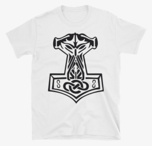 Mjölnir Thors Hammer - Norse Viking Pagan Thor 100% Real Black Genuine Leather