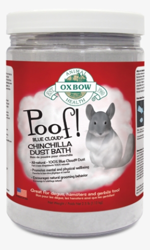 Oxbow-poof - Oxbow Poof! Blue Cloud Chinchilla Dust