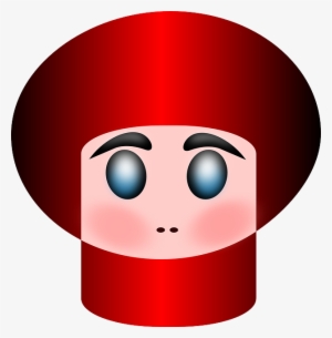 Person, Avatar, Funny, Red, Hat - Vector Graphics