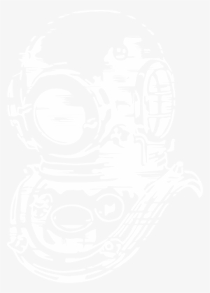 Corporate Icon Jpg File Diving Helmet White - Illustration
