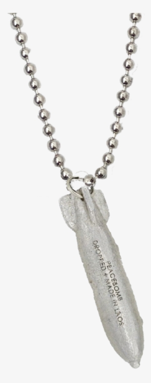 Story Bomb Silver Necklace - Pendant