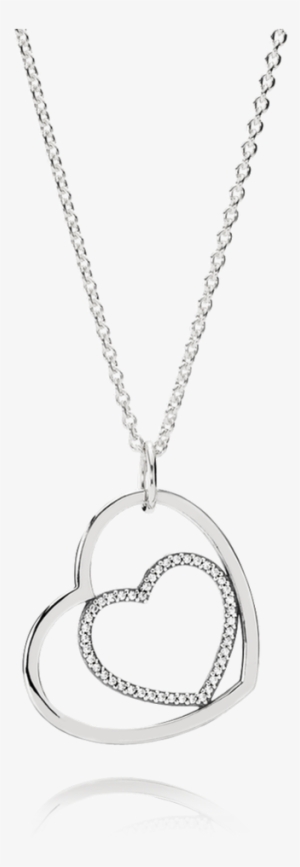 Heart Locket Png Clipart - Pandora Heart In Heart Necklace
