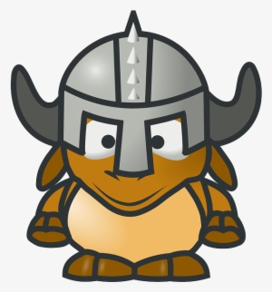 Gnu, Cartoon, Helmet, Knight, Animal - Cartoon Png Knight Helmet