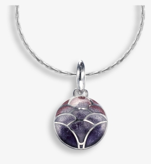 Nicole Barr Designs Sterling Silver Necklace Lotus