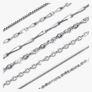 925 Sterling Silver Necklace Silver Chain Children's - Necklace