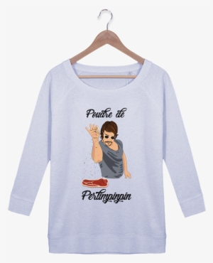 Sweat Manches 3/4 Femme Stella Amazes Tencel Poudre - Tote-bag Poudre De Perlimpinpin Par Tunetoo