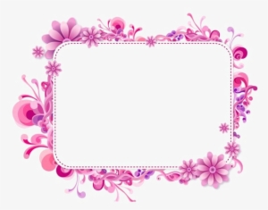 Girly Border Png Photos - Girly Frame Png