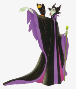 Maleficent & Diablo Point Clipart - Maleficent - 600x753 Png Download 