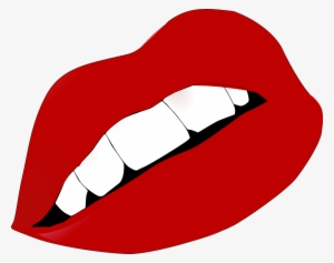 Lips Teeth Alluring Free Vector Graphic On Pixabay - Lips Template