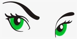 Eyeball Clipart Woman Eye - Cartoon Woman Eyes Png