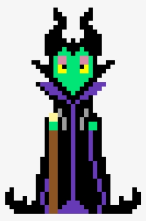 Maleficent - Plantillas Hama Beads Malefica