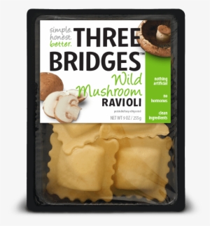 Chicken And Wild Mushroom Ravioli » Three Bridges Wild
