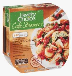 Healthy Choice Cafe Steamers Top Chef Four-cheese Ravioli - Healthy Choice Top Chef Cafe Steamers Ravioli