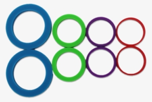 Kitchen Collection 4 Sets Of 2 Silicone Rolling Pin - Rolling Pin