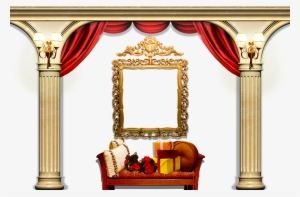 Svg Library Column Wallpaper Indoor Scene Elements - Palace Pillar Png