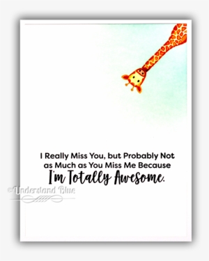 Masked Giraffe Card By Understand Blue - Art