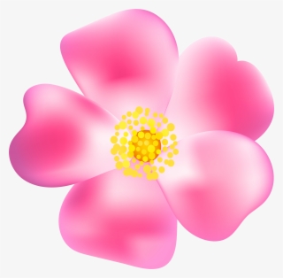 Pink Rose Blossom Png Transparent Clip Art Image - Portable Network Graphics