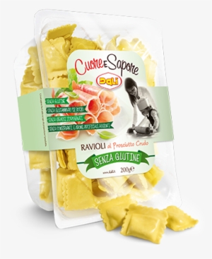 Gluten Free Ravioli With Cured Ham - Convenience Food