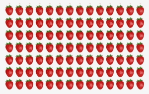 Seamless Strawberry Pattern Icons Png Free And - Strawberry Pattern Png
