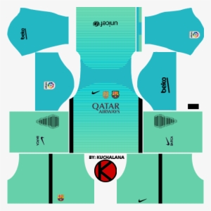 Barcelona Kits 2016/2017 - Dream League Soccer Perak Kit 2017