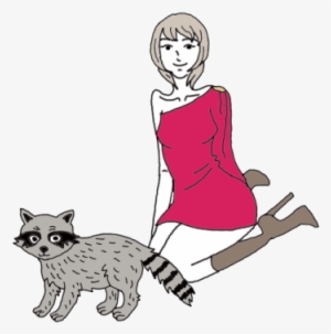Racoon - Illustration