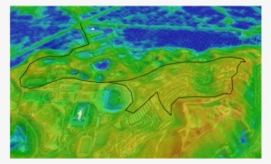 Wind Mapping Along The Rail Track - Painting
