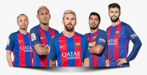 Great Neymar Salary In Fc Barcelona Fc Barcelona Wallpaper - Fc Barcelona Team Png