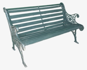 Metal Park Bench - Bench