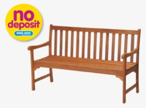 5 Seater Park Bench - Atlantic Outdoor Glider Wood Garden Bench