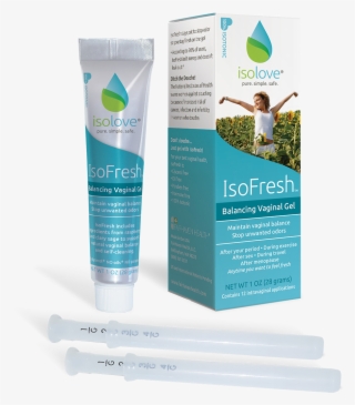 Isofresh Balancing Vaginal Gel - Fertility Lubricant Made Without Parabens