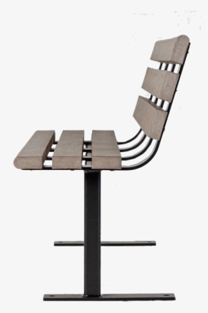 Walnut - Park Bench Side Png