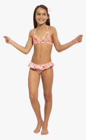 Girls Tropical Bikini - Bikini