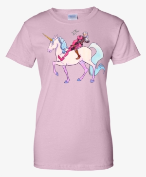 Deadpoolwitcher Unicorn Ride Watercolor T Shirt & Hoodie