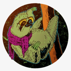 Hipster Sloth - Hipster