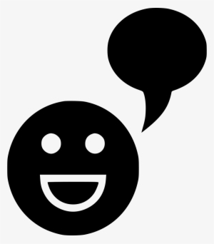 Happy Face Talking S Comments - Talking Face Icon