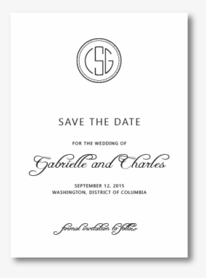 Audrey Save The Dates