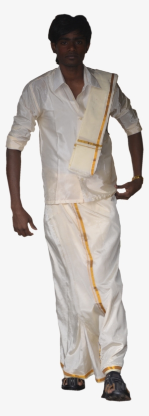 Men Walking Standing Traditional Southindian - Costume