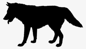 Wolf-silhouette - Silhouette