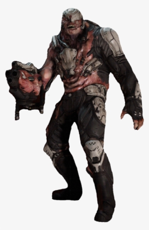 Possessed Soldier Doomtroid - Doom Possessed Soldier